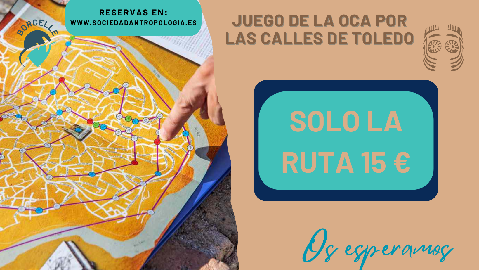 El Juego de la Oca por las calles de Toledo