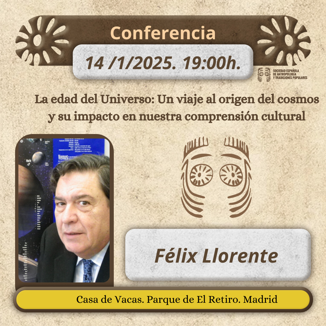 Conferencia. Félix Llorente | La edad del Universo